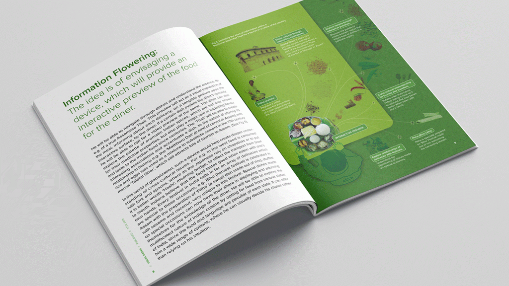 Visual appetite booklet photograph