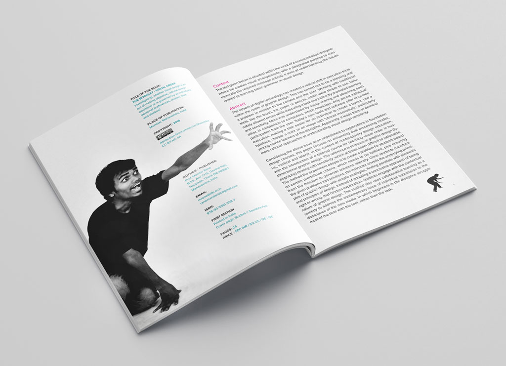 Image: Visual Order Research Paper Booklet inside pages