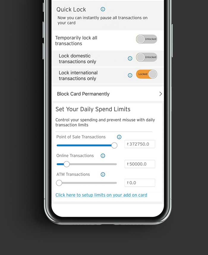 Citibank Userinterface