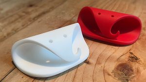 Mandar Rane 3D logo red and white