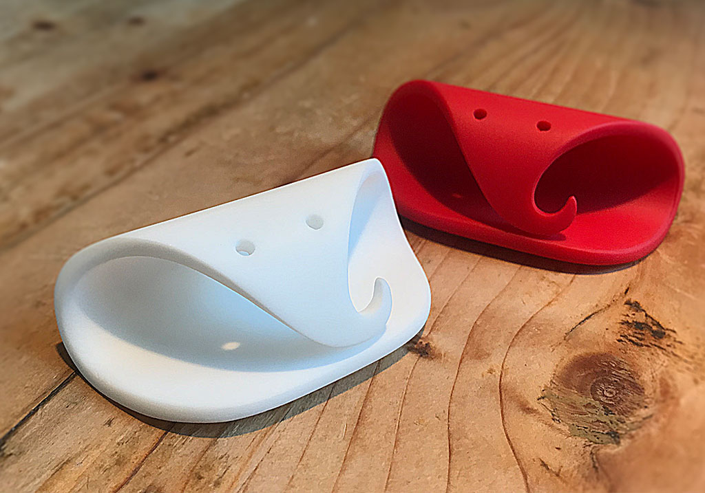 Mandar Rane 3D logo red and white